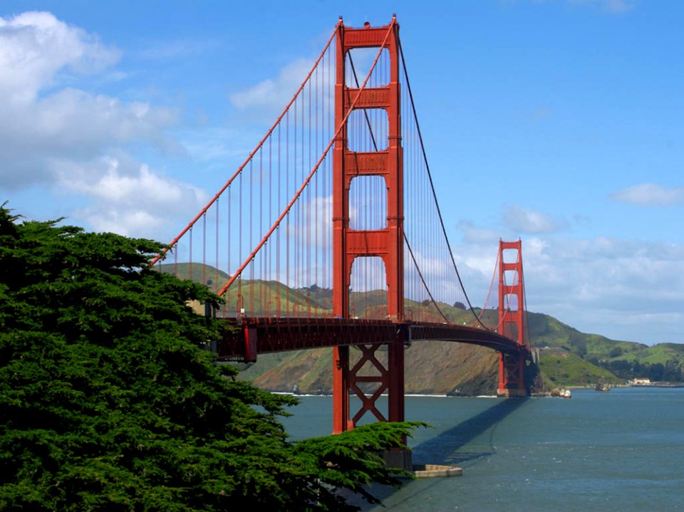 Golden Gate Bridge In San Francisco