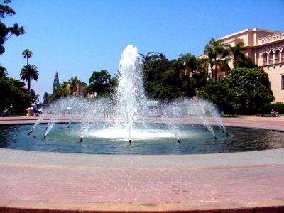 Fountain In Balboa Park