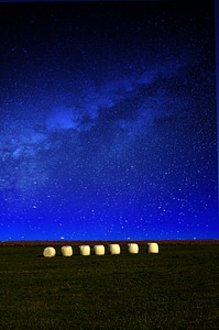 Heaven field evening
