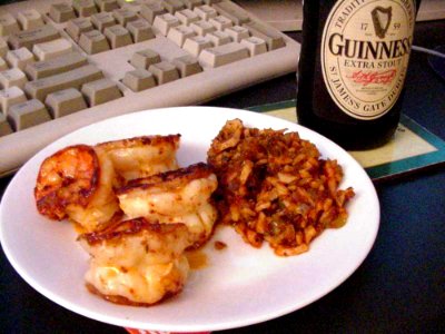 Food Plate Guinness