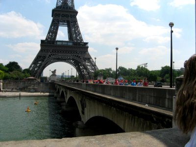 Eiffel Tower And Bridge