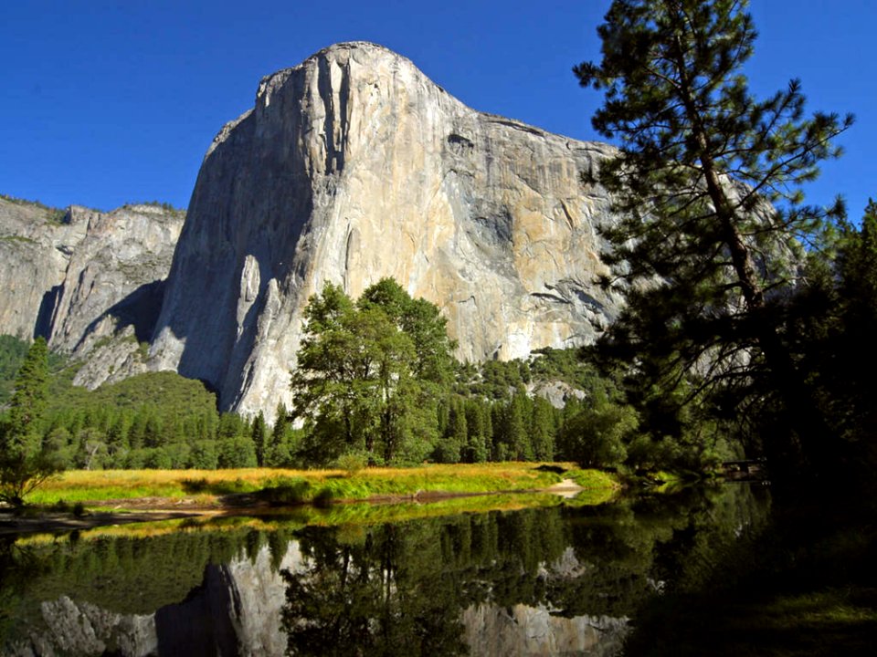 El Capitan And Merced River In Yosemite
