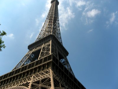 Eiffel Tower And Sky