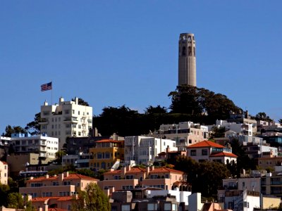 Coit Tower On Telegraph Hill