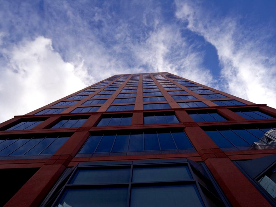 Clouds And Building