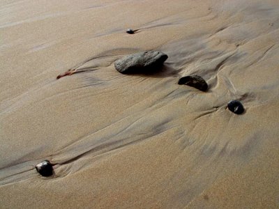 Beach Sand Stones