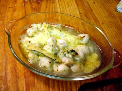 Baked Scallops