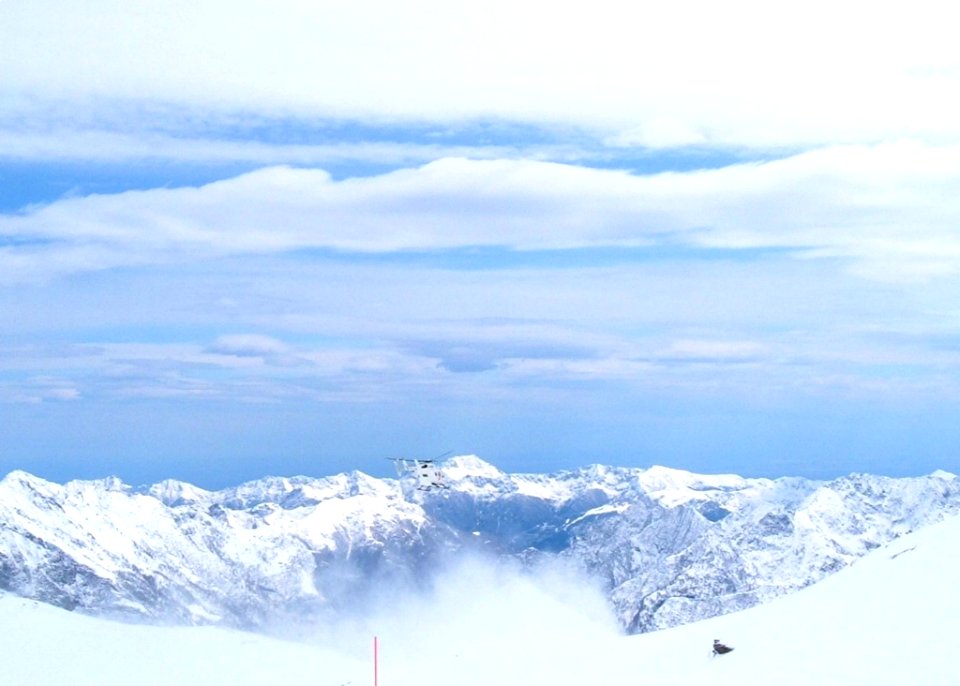 Alp Mountains In Winter