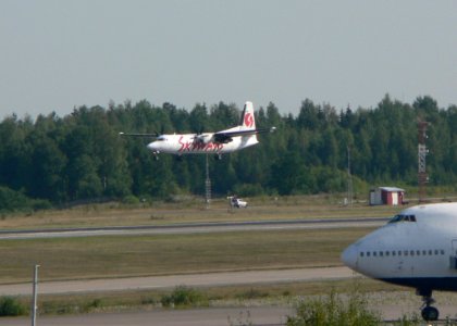 Airplane Landing photo