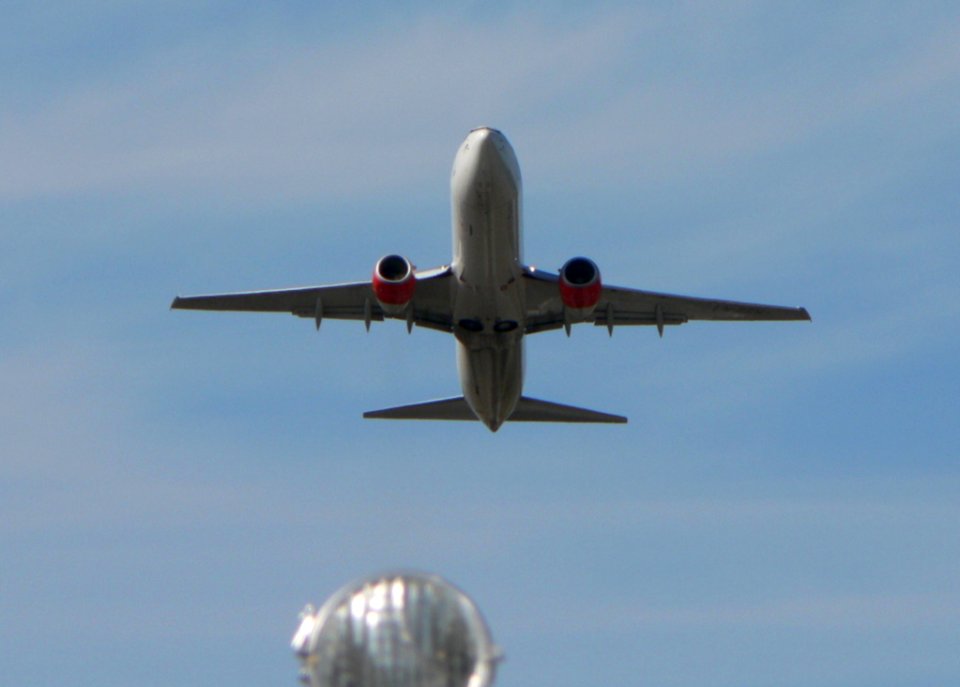 Airplane And Human Head