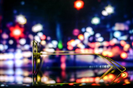 Sunglasses With Bokeh