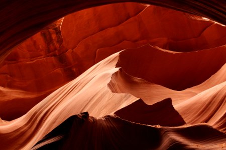 Antelope Canyon In Arizona photo