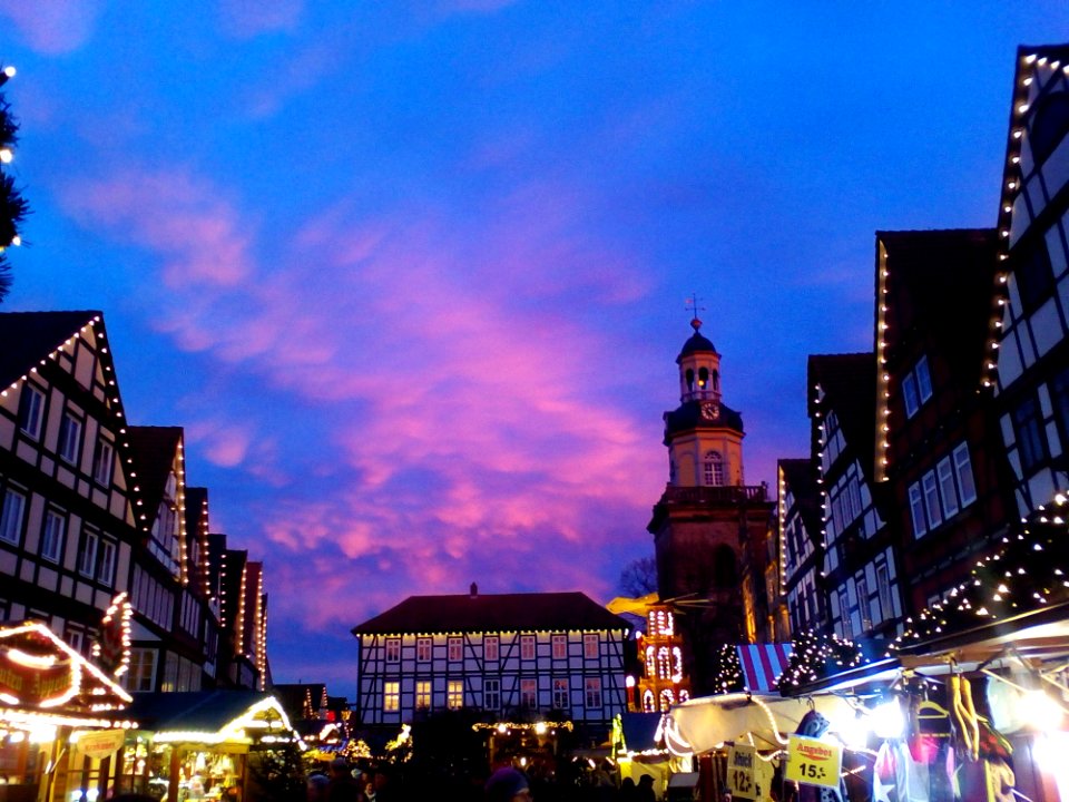 View Of City At Night