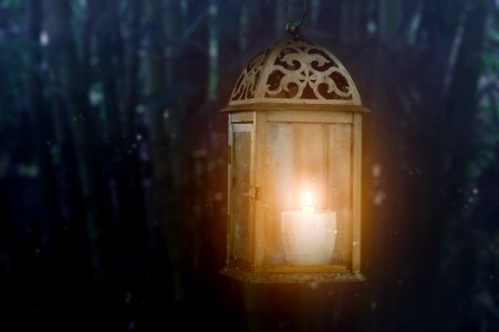 Lantern At Night