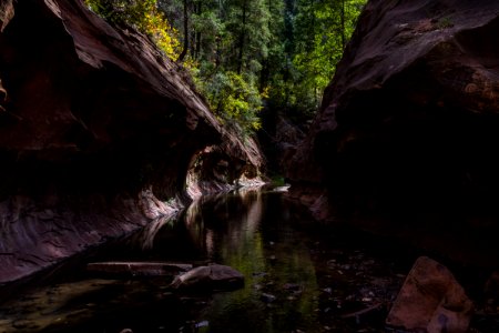 West Fork Of Oak Creek Canyon No 108