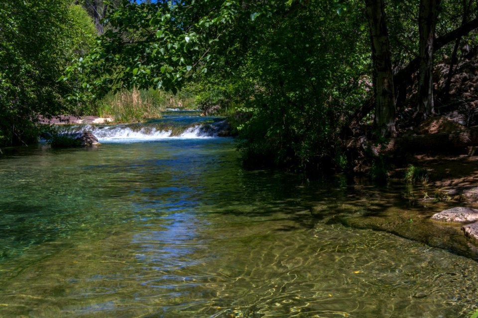 Waterfall Trail On Fossil Creek