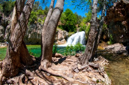 Waterfall Trail On Fossil Creek