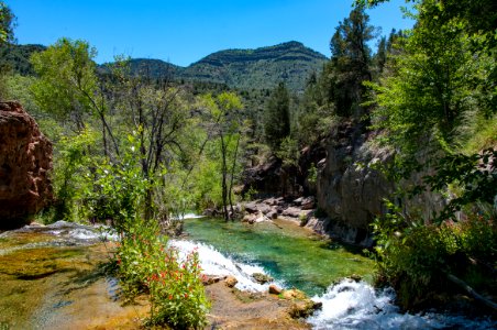 Waterfall Trail On Fossil Creek photo