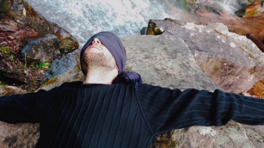 Danijel ivinjski Blindfolded At Stara Planina photo