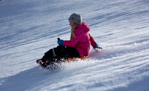 Snow Geological Phenomenon Winter Fun photo