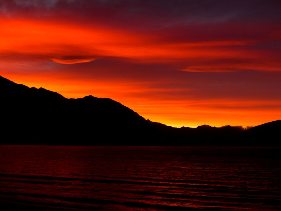 Glorious Orange Sunset