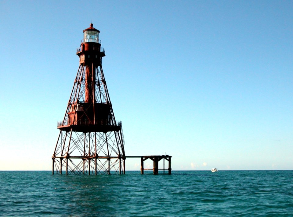 Lighthouse On Ocean