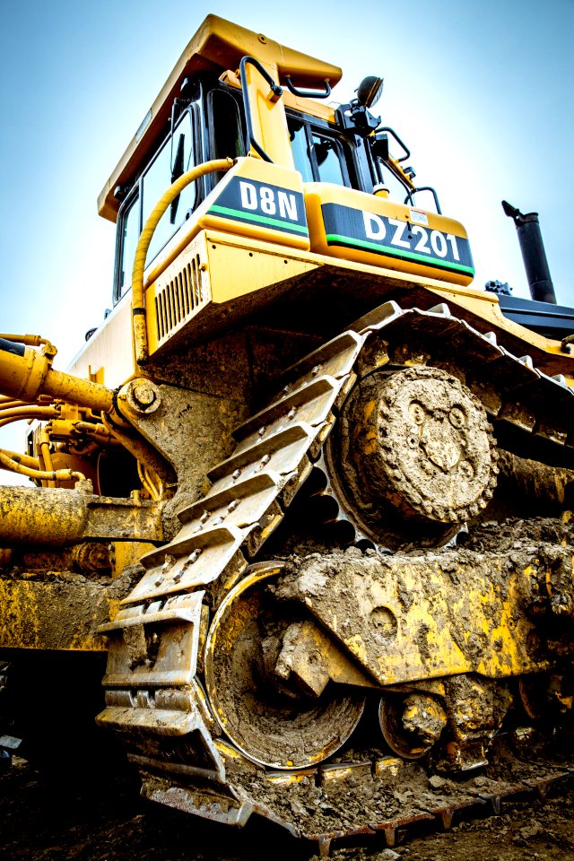 Bulldozer On Site