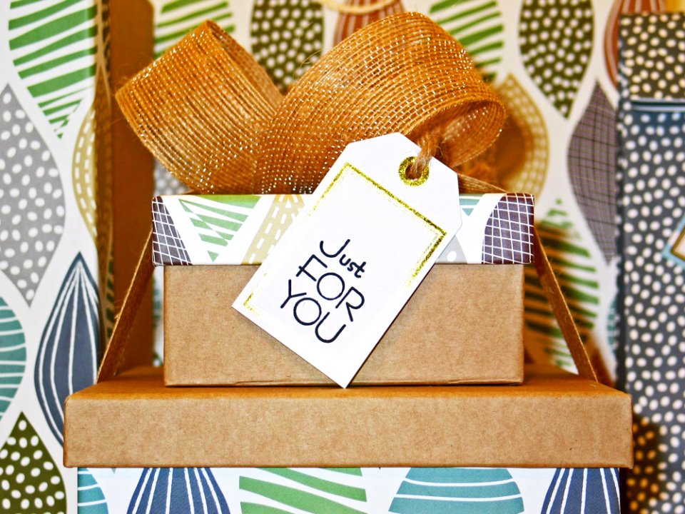 Present With Ribbon