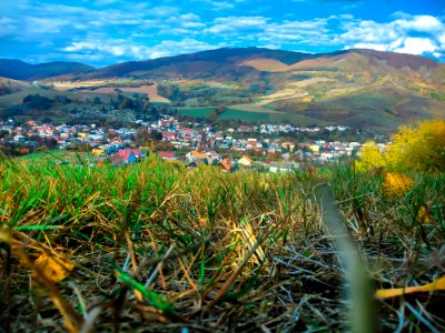 Village In Valley
