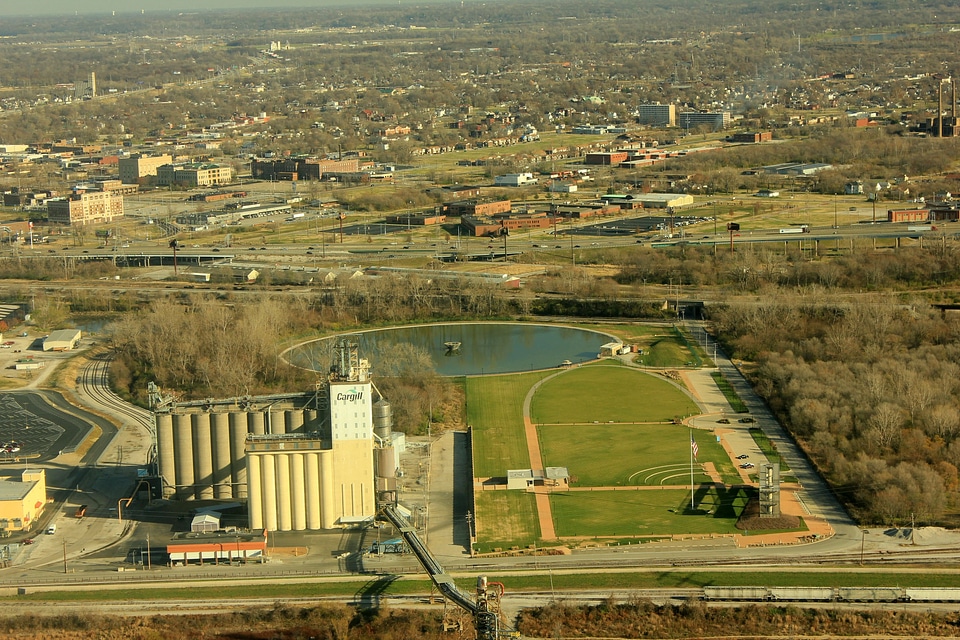 Town landscape architecture