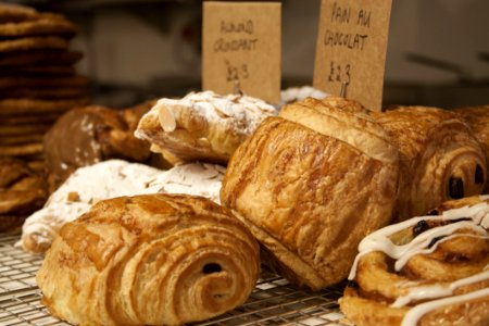 Croissants In Bakery photo