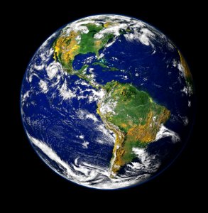 Planet Earth Atmosphere Globe photo