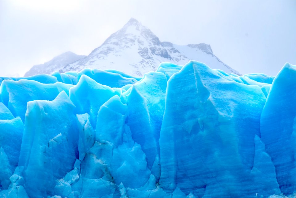 Blue Glacial Ice