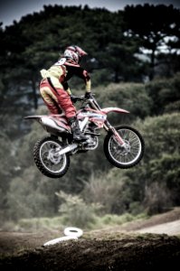 Biker Leaping Course