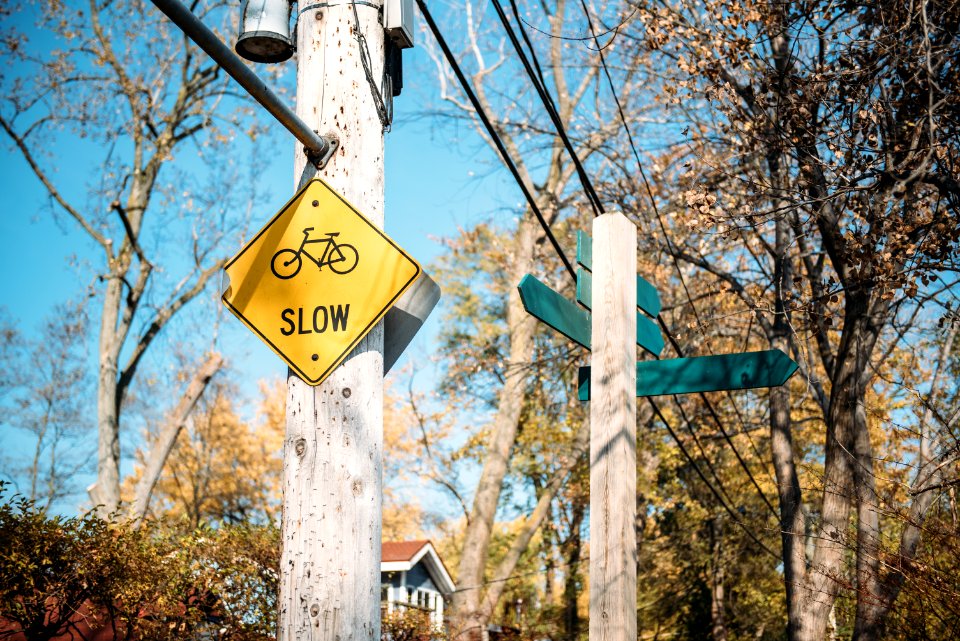 Drive Slowly To Consider Cyclists