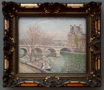 Paris Le Pont-Royal Et Le Pavillon De Flore Camille Pissarro 1903