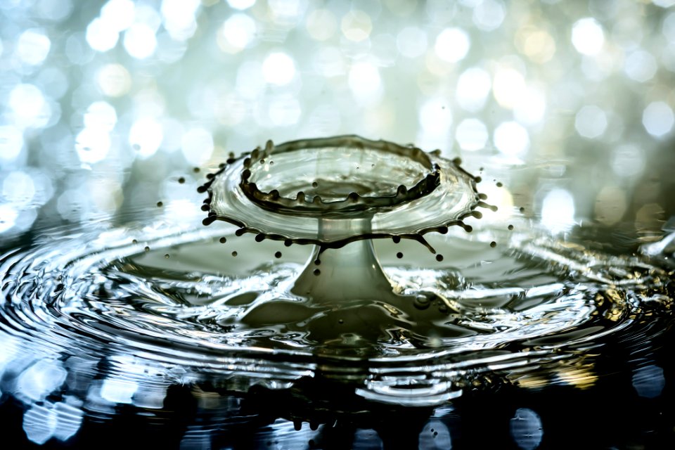 Water Drop Water Resources Reflection