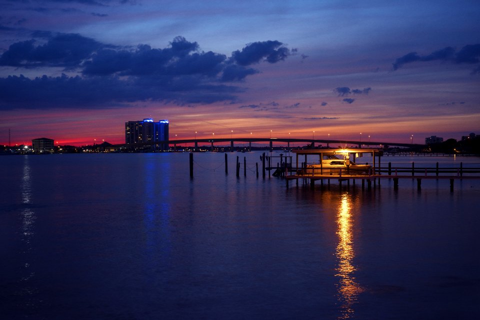 Pier At Sunset