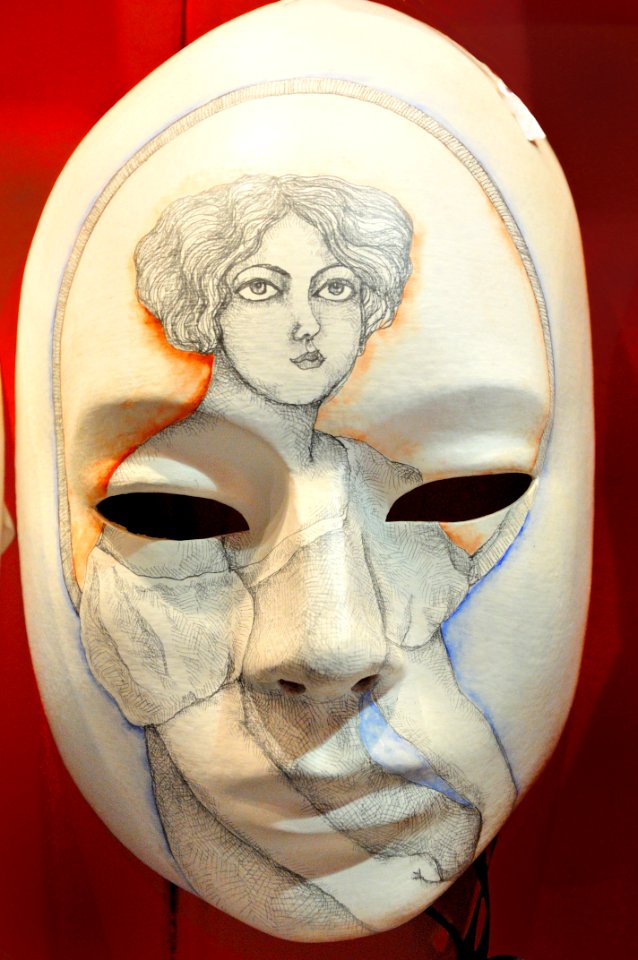 Venetian Carnival Mask - Maschera Di Carnevale - Venice Italy - Creative Commons By Gnuckx