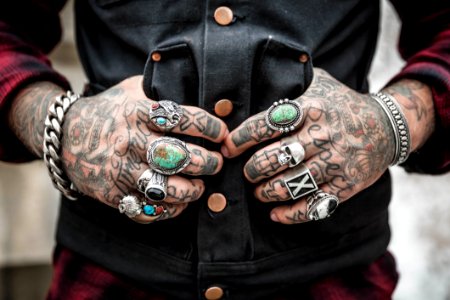 Hand Finger Tattoo Arm