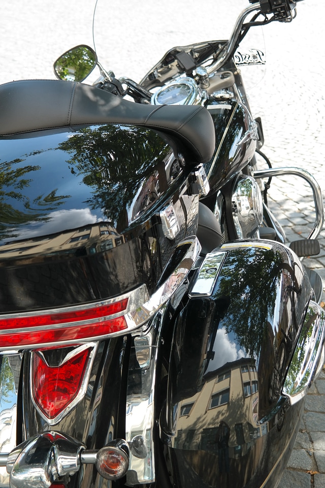 Back light handlebars chrome