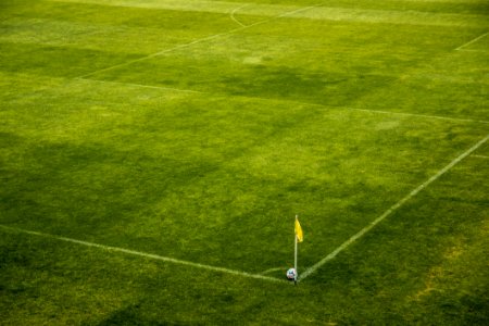 White And Black Soccer Ball On Side Of Green Grass Field During Daytime