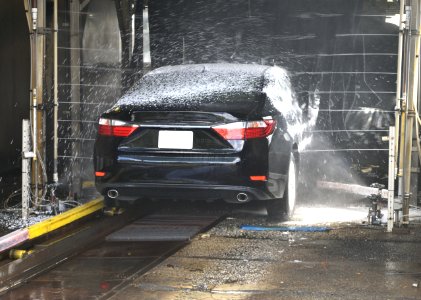 Car In Car Wash photo