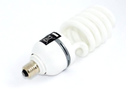 White Light Bulb photo