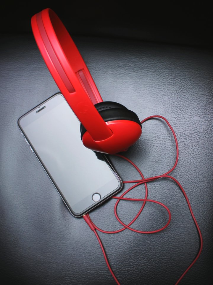 Cell Phone With Headphones