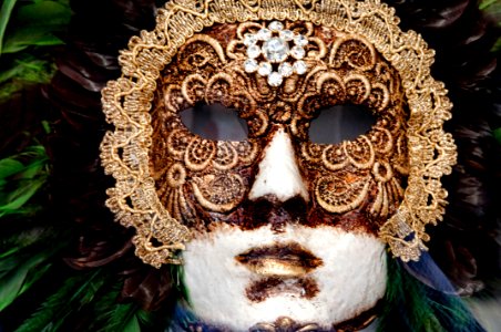 Venetian Carnival Mask - Maschera Di Carnevale - Venice Italy - Creative Commons By Gnuckx