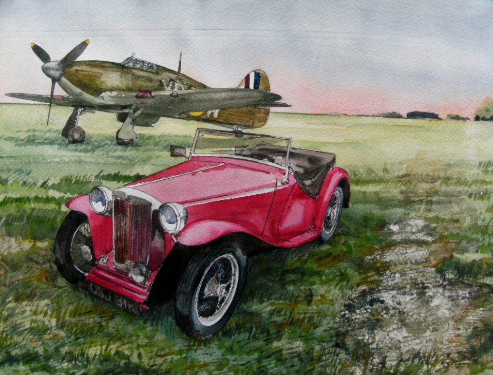 MG And Hawker Hurricane