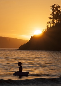 Nature summer person