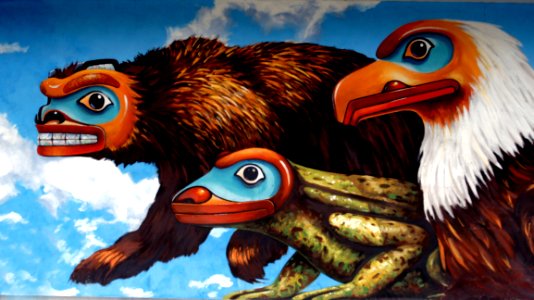 Mural Ketchikan Alaska photo