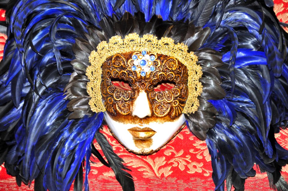 Venezian Carnival Mask Venice Italy - Creative Commons By Gnuckx